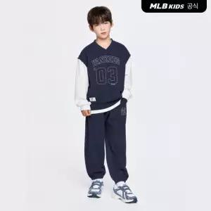 [MLB키즈 공식]26FW 스포티브 베스트 레이어드 세트 NY (L.Navy) 7AS1B0164-50NYL