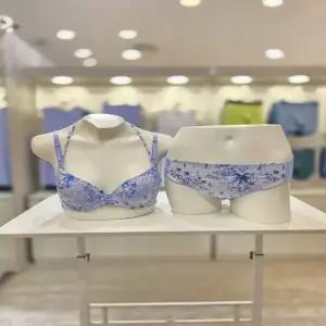 [휠라]FI4BAH2653FD 언더웨어 썸머비치 나염 와이어 브라팬티 여성세트 FI4BAH D