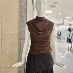 [밸리걸]여름 가을 스판 드레이프 민소매 티셔츠 (631660) _EPT