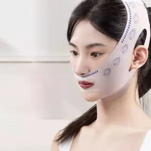 얼굴 브이라인 턱 땡기미 턱선 수면 마사지 밴드 쿨링스틱 3F4F8