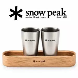 스노우피크 티타늄 샷글라스 듀오 FES-410