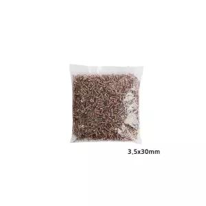 다용도 3.5mm 피스 나사못 1000개입 길이 30mm 천연색