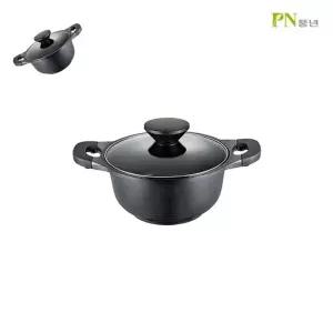 PN풍년 펄블랙주물IH 양수냄비 22cm 인덕션냄비 통주물냄비 모던냄비 세라믹