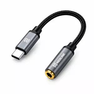 네오링크 USB-C타입 to 3.5mm AUX DAC칩 내장 오디오 이어폰 변환 젠더