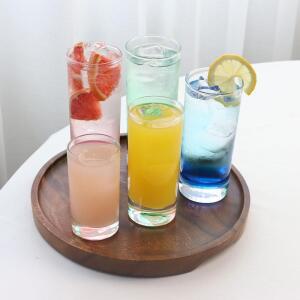 유리 아일랜드 하이볼 150ml PY 아코록 홈카페 아이스 커피잔 롱드링크