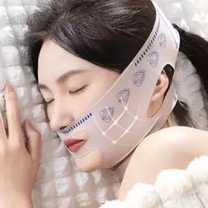 여성 얼굴 브이라인 이중턱 처짐방지 밴드 스트랩 쿨링스틱 9E967