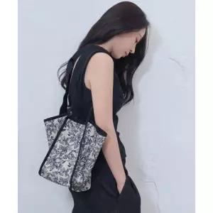 HIGHLOOP 플라워 레오파드 에코백 쇼퍼백 V2 미디움154735