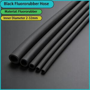 내경 2-32mm 검정색 불소고무 호스 산업용 유체 운송 화학 파이프라인 등