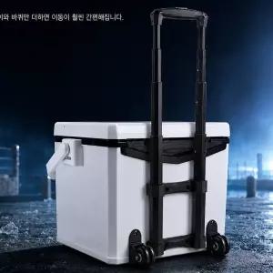 낚시조아- DIY 아이스박스 바퀴+손잡이 부품/자작용 아이스박스 캐리어 다이 키트 부품 /아이스박스 쿨러