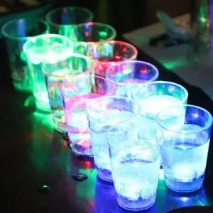 (추신샵)LED소주잔6p세트 led 소주잔 컵 불들어오는컵 파티잔 플라스틱