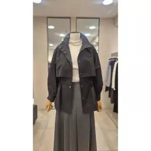인기패션 아이잗컬렉션 밸트장식 스트링하이넥점퍼CS9B0JP101 2833737