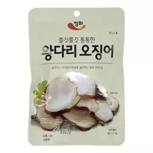 정화식품 왕다리 오징어 27g 안주 마른 오징어 간식 혼술