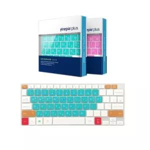 [문자인쇄키스킨] LG 2021 그램14 14ZD90P-GX30K 한영자판 마카롱 키스킨