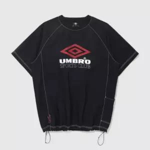 크리스피 타슬란 반팔 피스테 블랙 UQ221CWT58