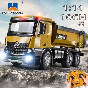 RC카 자동차 수륙양용 원격 조정 무선 오프로드 드리프트 미니 포크레인 HuiNa 1573 1/14 RC 트럭 10 채널