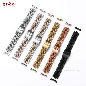 세이코 SKX007/009용 주빌리  곡선형 솔리드 스테인리스 스틸 시계 호환용 호환용줄 메탈 밴드 호환 18mm 2