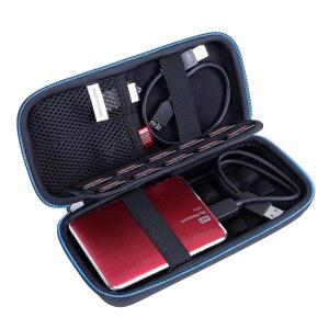 웨스턴 디지털 / 시게이트 휴대용 하드 드라이브용 BAVAL 여행용 케이스 | WD 1TB 2TB 3TB 4TB MY PASSPORT ELEMENTS SE 외장 드라이브 USB 호환