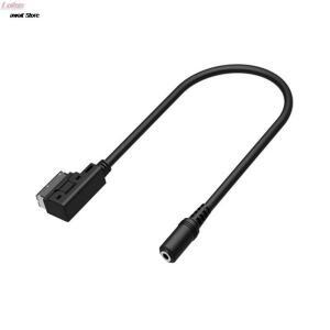 암커넥터 3.5mm 오디오 잭- 미디어 AUX IN 인터페이스 케이블 어댑터 폭스바겐 MDI 아우디 호환 벤틀리 소