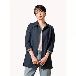 [마담엘레강스][마담엘레강스] 블루밍 페플럼 시어서커 자켓 네이비 KYU1JK01
