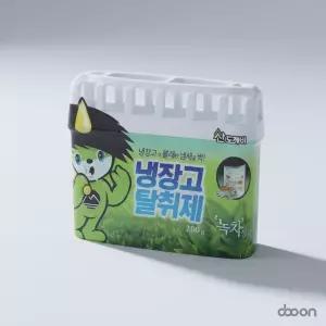 두온달 냉장고탈취제 200g 녹차탈취제 냉장고용