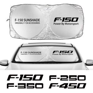 자동차 앞 유리 차양 커버 액세서리 포드 F350 2003 1994 RC V10 데칼 랩터 엠블럼 패널