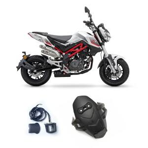 Benelli TNT125 오토바이 TNT 125 액세서리 리어 펜더 머드 가드, 번호판 라이트 홀더