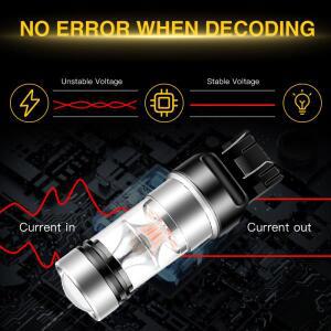 2pcss T20 7443 W21W LED 주간 주행등 주차 후진등 브레이크 라이트 레드 자동차 신호 전구 토요타 RAV4 19