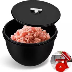 5쿼트 키친에이드 틸트헤드 믹서용 실리콘 볼 라이너 블랙 2mm 두꺼운 3모드 공기 밸브 무취로 반죽 발효