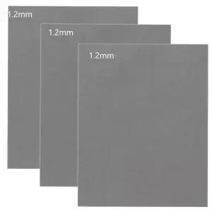 TKCBCD 1.2mm 15 34;x11.8 비석면 개스킷 재료 시트 세트 3개 x11.DIY 배기 켓 메이커용 8 엔진 및 실링
