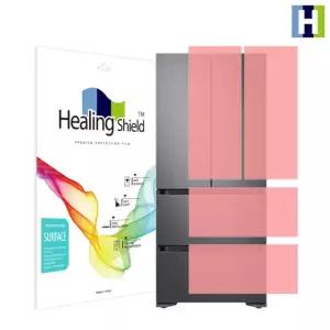 삼성 비스포크 김치플러스 4도어 프리스탠딩 490 L RQ48A94W1T1 무광 외부보호필름 세트