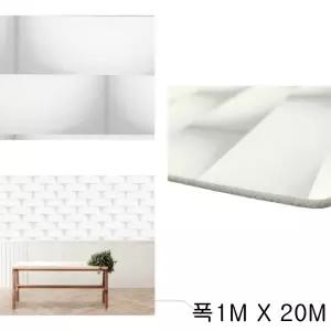 접착식 단열벽지 둥근벽돌 1MX20M 벽인테리어 결로방지