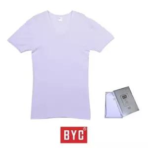 100수티셔츠 BYC 고급100수 강연사 남성 반팔 런닝 110