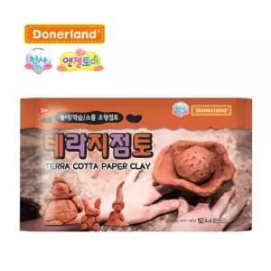 도너랜드 놀이 학습 소품 인조테라코타 지점토 200g 50개입 학습교재 수업교구