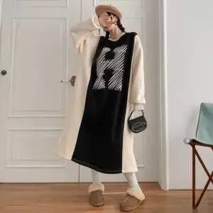 빅사이즈 311 오버박시에이치원피스 DMAO754