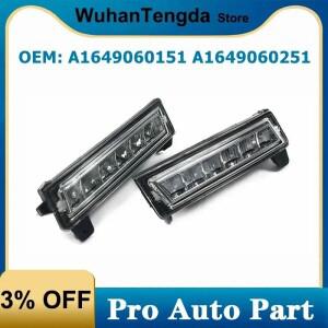 A1649060151 메르세데스 벤츠 ML GL W164 X204 ML350 GL450용 전면 LED 범퍼 주간 주행등