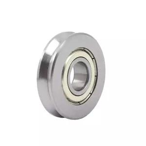 10PCS 스트레이트닝 믹싱 휠 패스 라인 홈 베어링 V 6204 20X47X14MM 풀리 U 타입 V6204-3-1