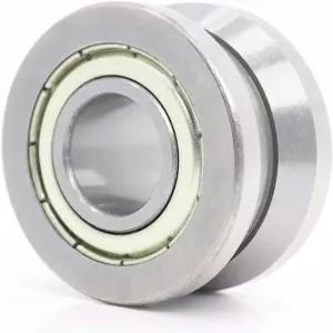 JANURSDHA TMP1105 544162 1개 LV202-40 ZZ 베어링 휠 15x40x18mm 시리즈 V 그루브 풀리 트레이스 워킹