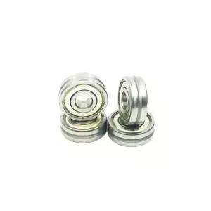 미니어처 양면 밀봉 베어링 V628ZZ 8 X24 X8mm V 홈이 있는 스트레이트너 가이드 휠 풀리 너비