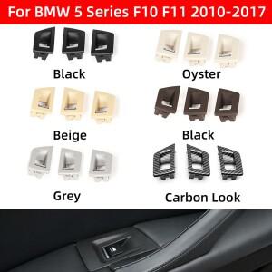 BMW 5 시리즈 F10 F11 520i 535i용 좌측우측 운전석조수석 도어 윈도우 리프터 스위치 패널 커버 버튼 (LHD