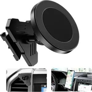 Surfcabin CNC 전화 거치대 F150 2015-2020 및 Super Duty F250 F350 F450 2017-2021 호환 자석식 카 에어