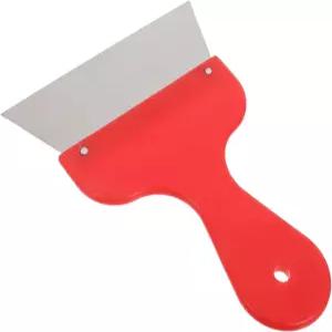 KOMBIUDA 스테인리스 스틸 벽지 매끄럽게 다듬기 및 트리밍 도구 정밀 커터 시공 DIY 벽면 처리용 스퀴지