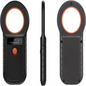 반려동물 마이크로칩 스캐너 고휘도 OLED 디스플레이를 탑재한 RFID 핸드헬드 휴대용 ID FDX-B 및 EMID