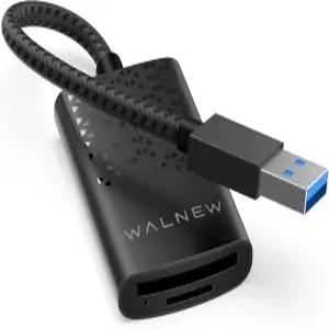 WALNE SD 4.0 USB 3.0 고속 메모리 카드 리더 어댑터 UHS-II 지원 16 Camera Android Tablet용 SD/TF/Micro