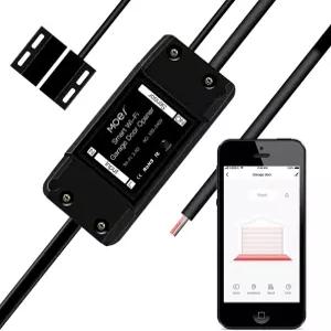 MOES WiFi 스마트 차고문 개폐기 컨트롤러 라이프/Tuya 앱 원격 제어기 언제 어디서나 모니터링 가능 Alexa