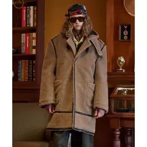 PENFIELD 울 블렌디드 익스페디션 더플 코트 베이지_FR4WJ34U