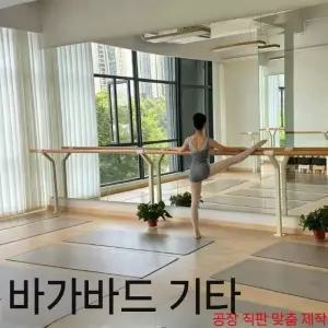 발레 연습바 2단 고정형 전문용 체형관리 건강관리 스탠드 웨어러블 스트레칭바 바닥