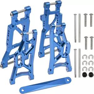 ShareGoo 알루미늄 합금 전면 및 후면 서스펜션 A-암 세트 타이 바 교체 2555 3631 2532 트랙사스 1/10 2WD