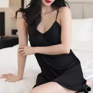 원피스 파자마 실크 FD-0414 슬립 잠옷 웨어