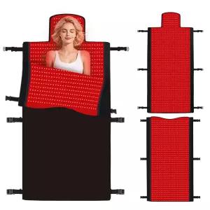 2in1 LED 레드라이트 테라피 매트 660nm 850nm 조절형