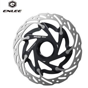 초경량 디스크 브레이크 로터 센터락, 산악 도로 자전거 MTB 방열 냉각  패드, 센터 락, 140mm, 160mm